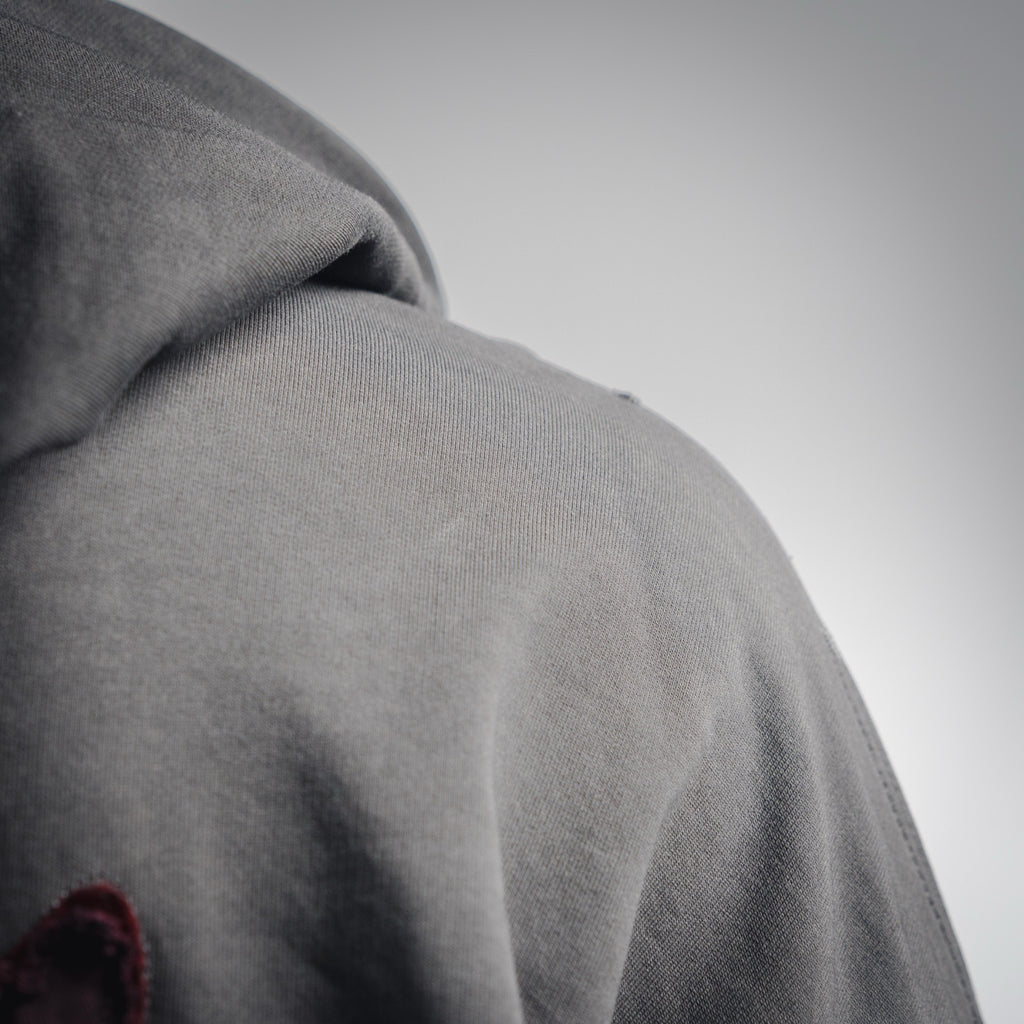 Chrome 25fw embroidered hoodie