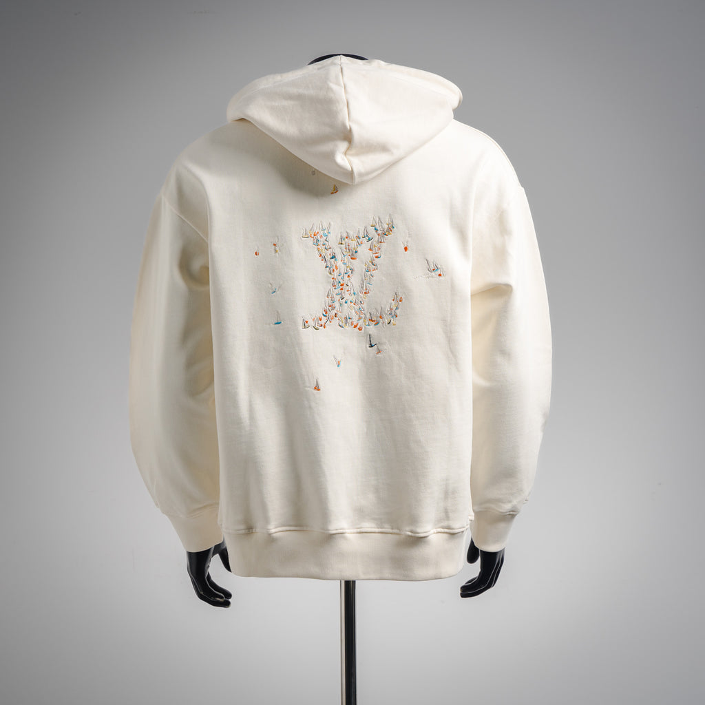 Louis 25fw embroidered hoodie