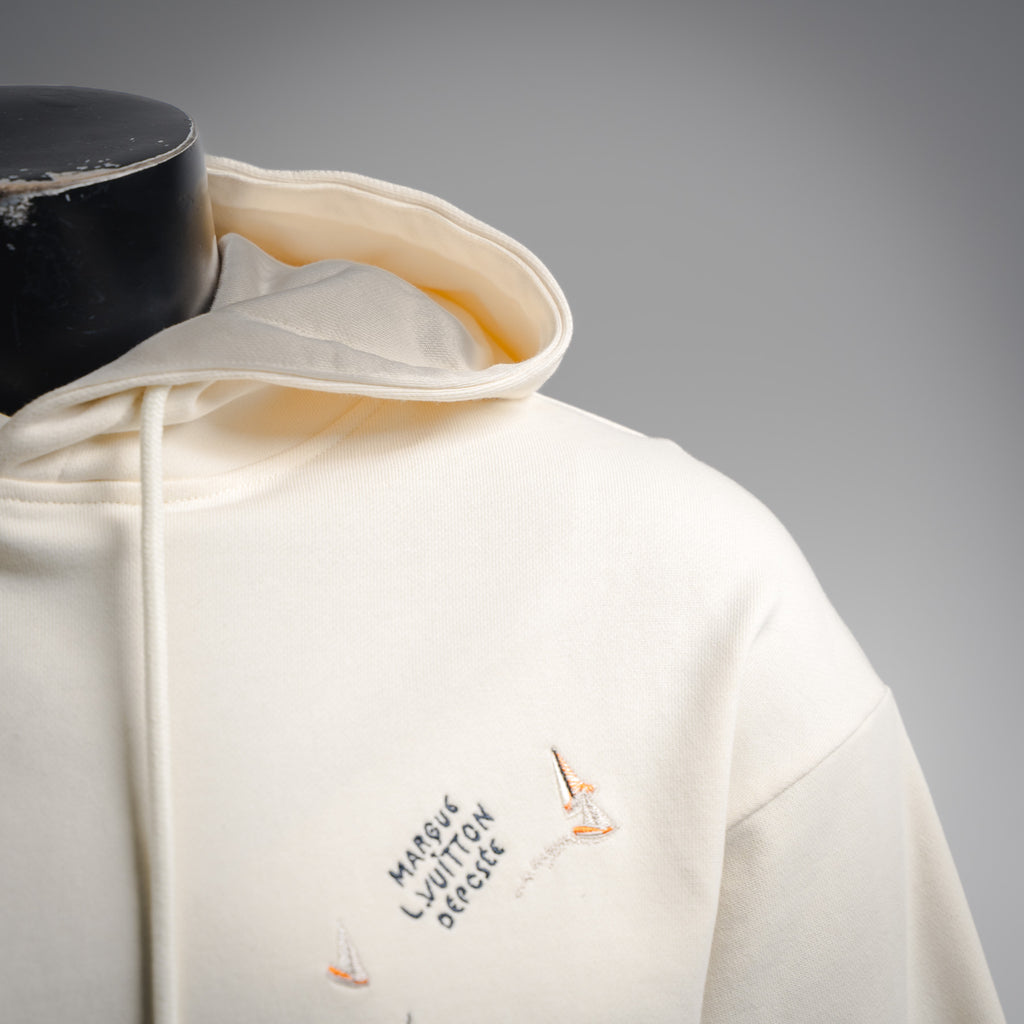 Louis 25fw embroidered hoodie