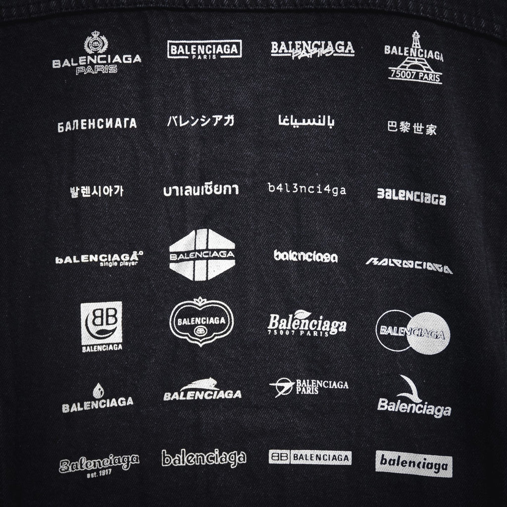 Balen 25fw denim jacket