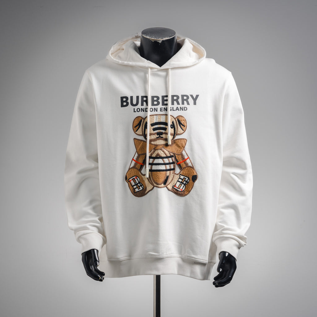 Burbery 25fw embroidered hoodie