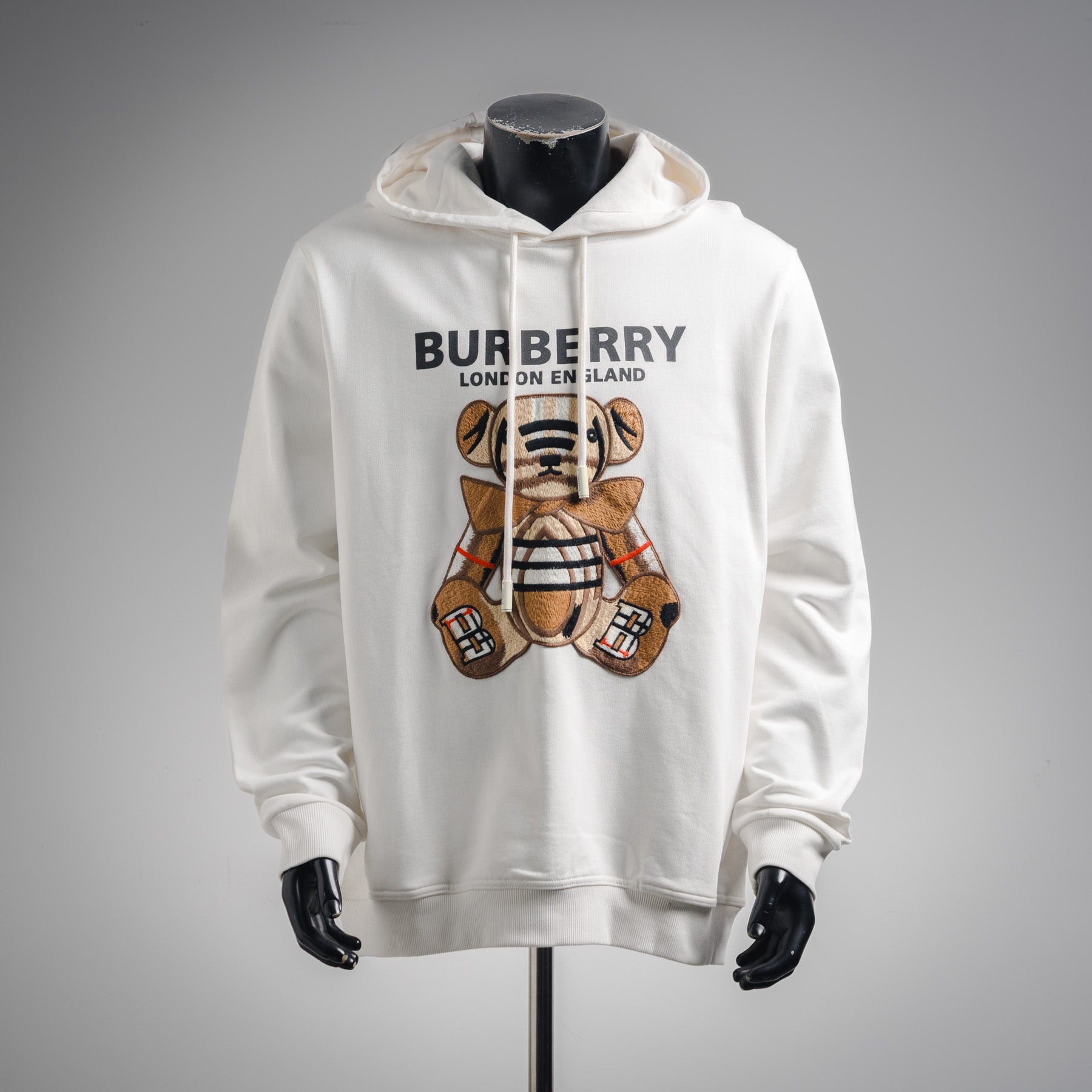 Burbery 25fw embroidered hoodie