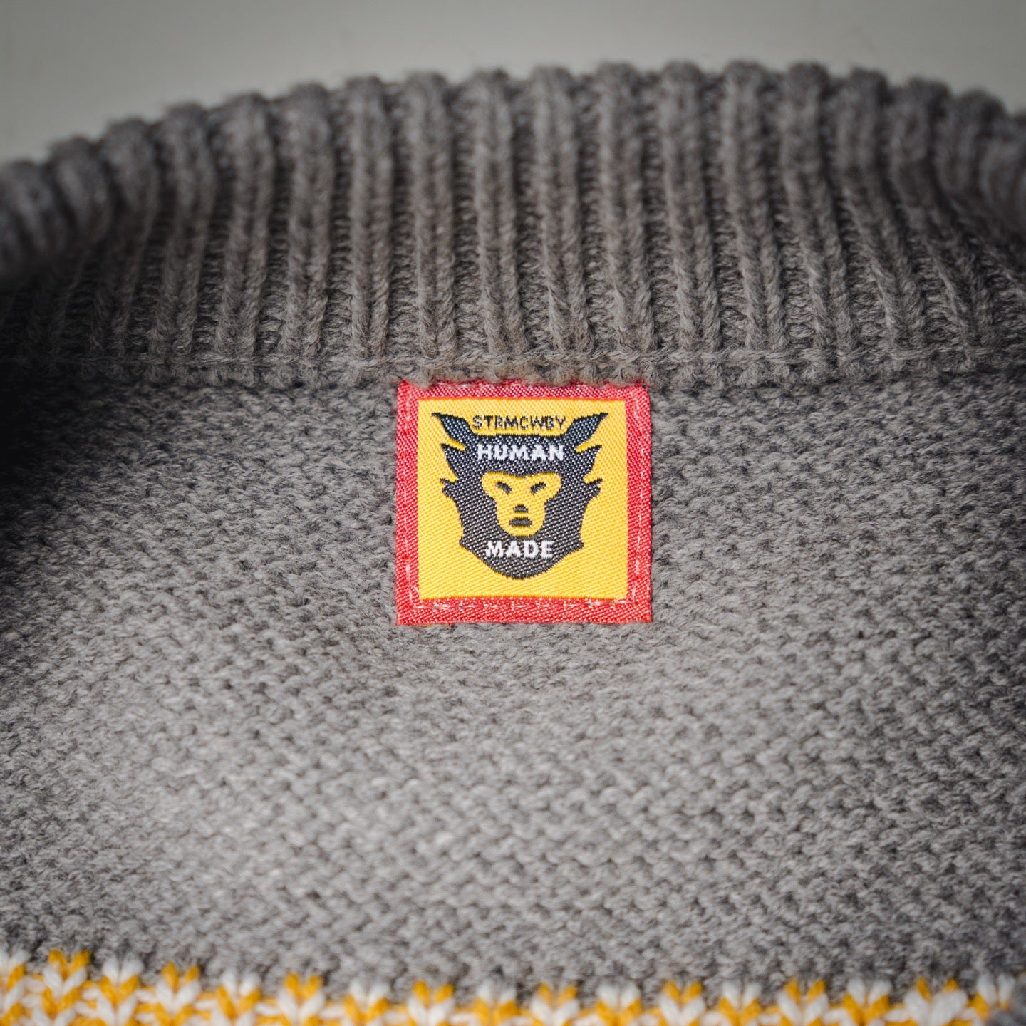 Huaman 25fw jacquard sweater