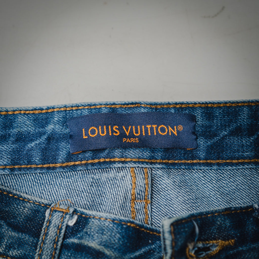 Louis 25fw washed jeans