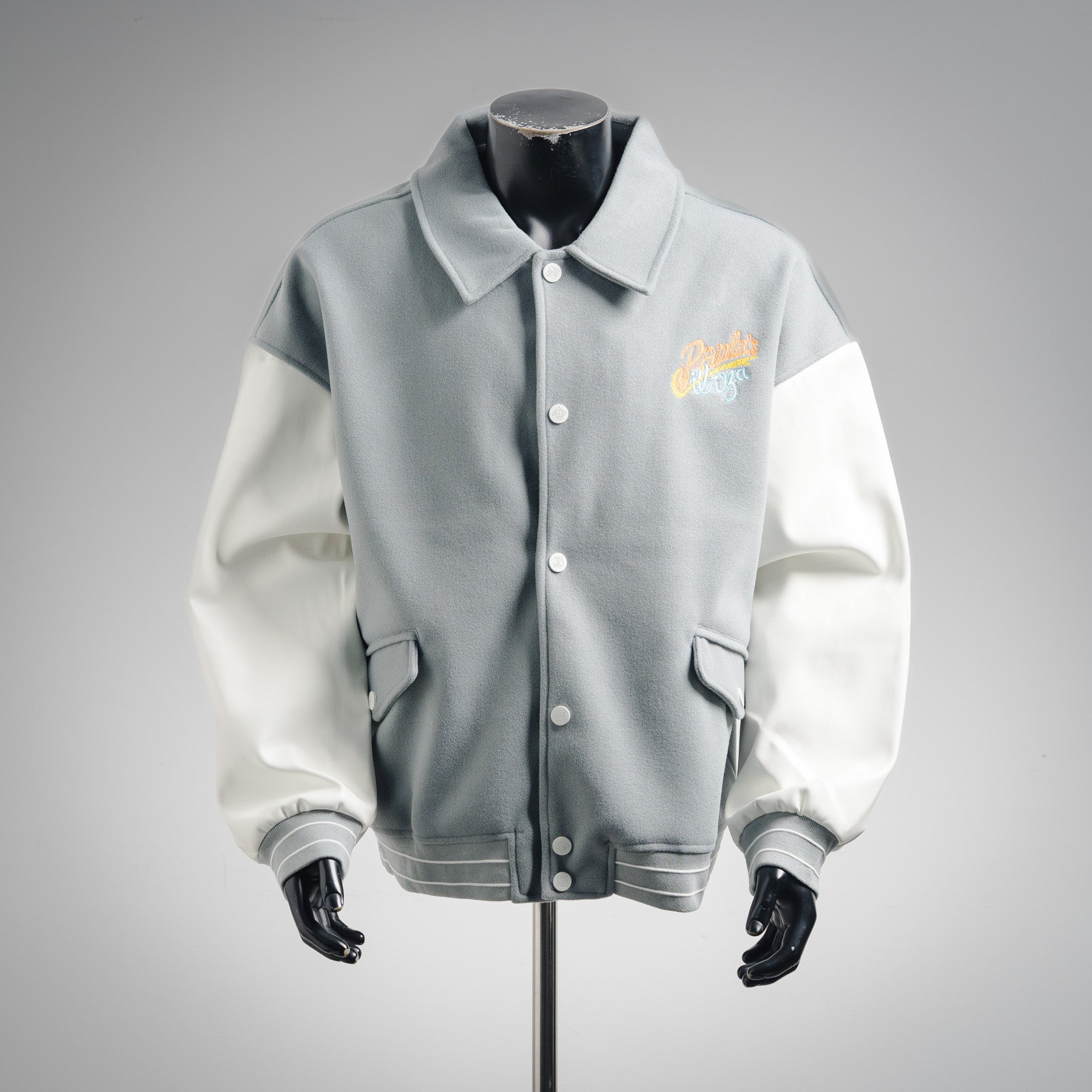 Loe 25fw splicing jacket