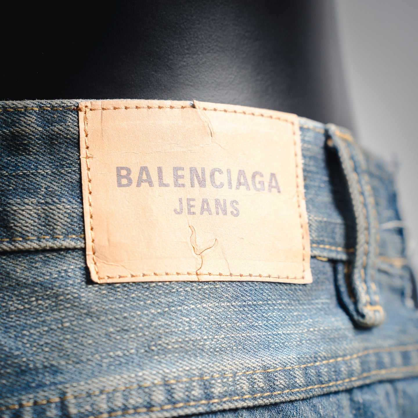 Balen 25fw embroidered jeans