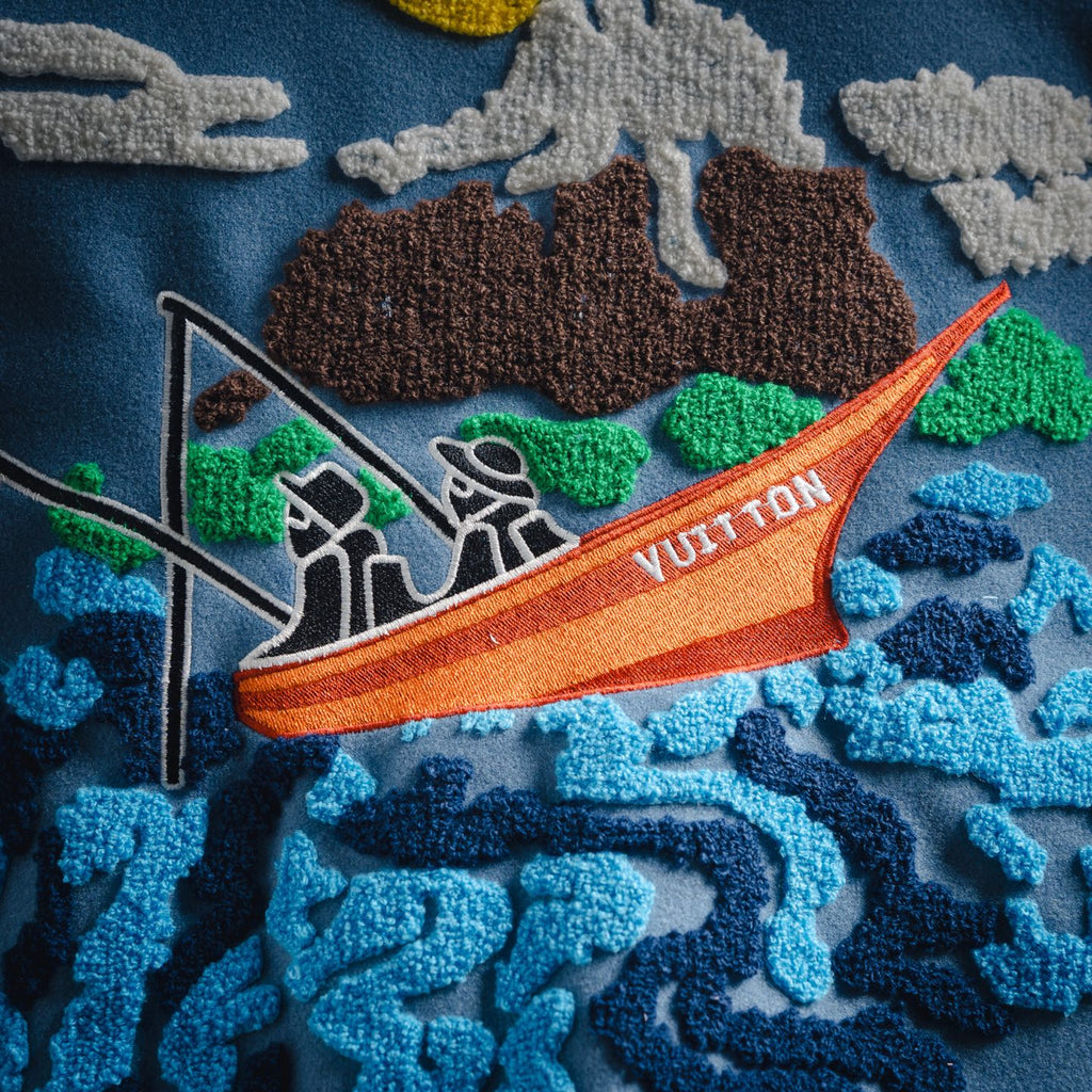 Louis 25fw splicing jacket