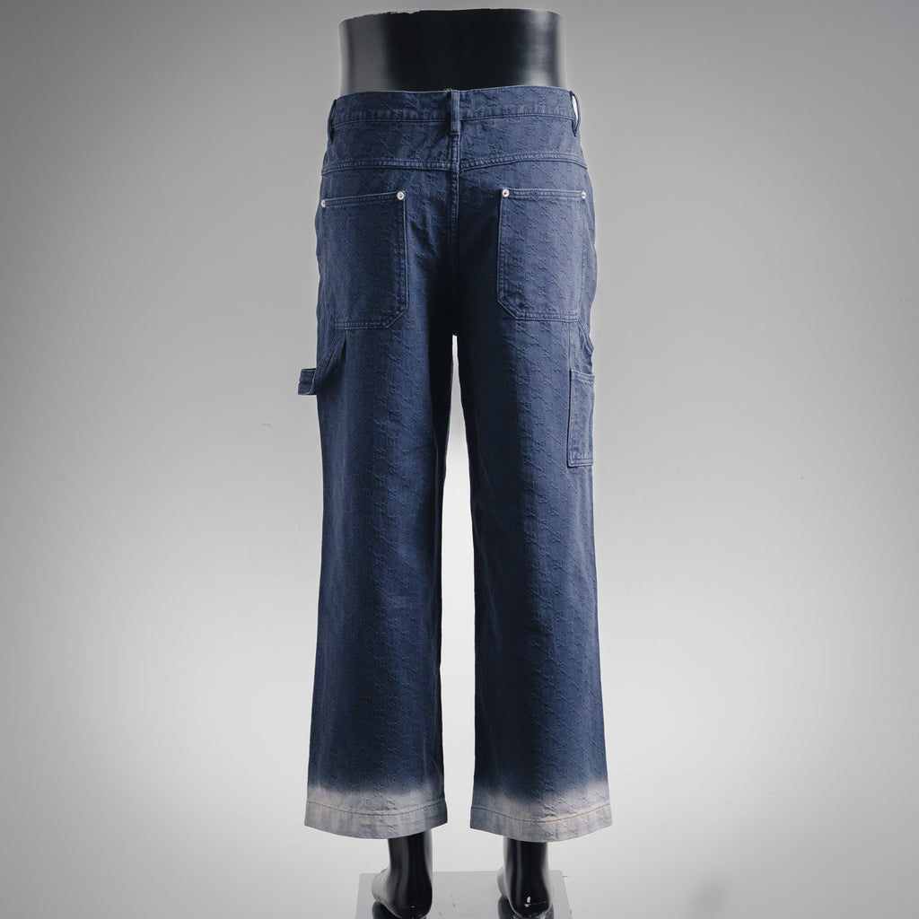 Guc 25fw jacquard jeans