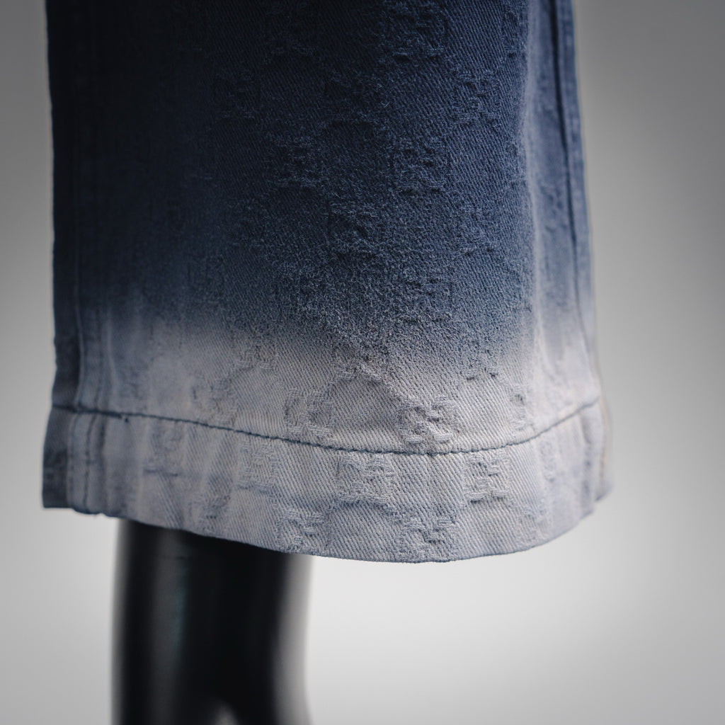 Guc 25fw jacquard jeans