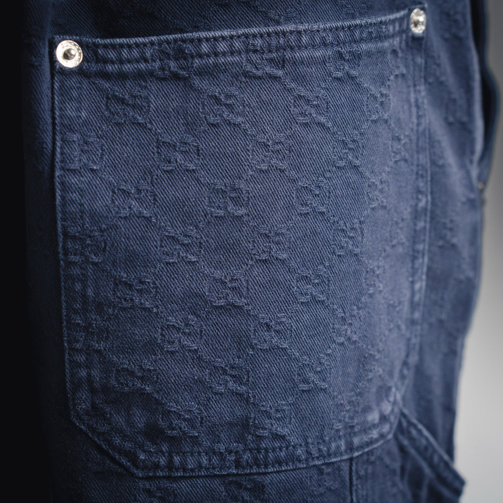 Guc 25fw jacquard jeans
