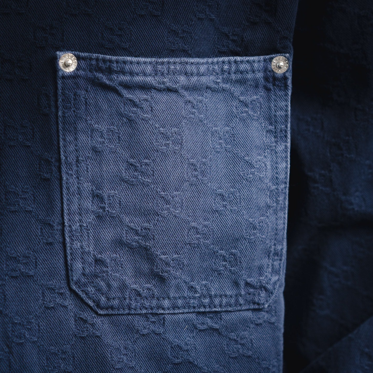 Guc 25fw denim jacket