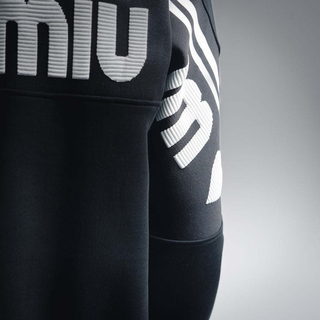 Miu 25fw jacquard sweatshirt