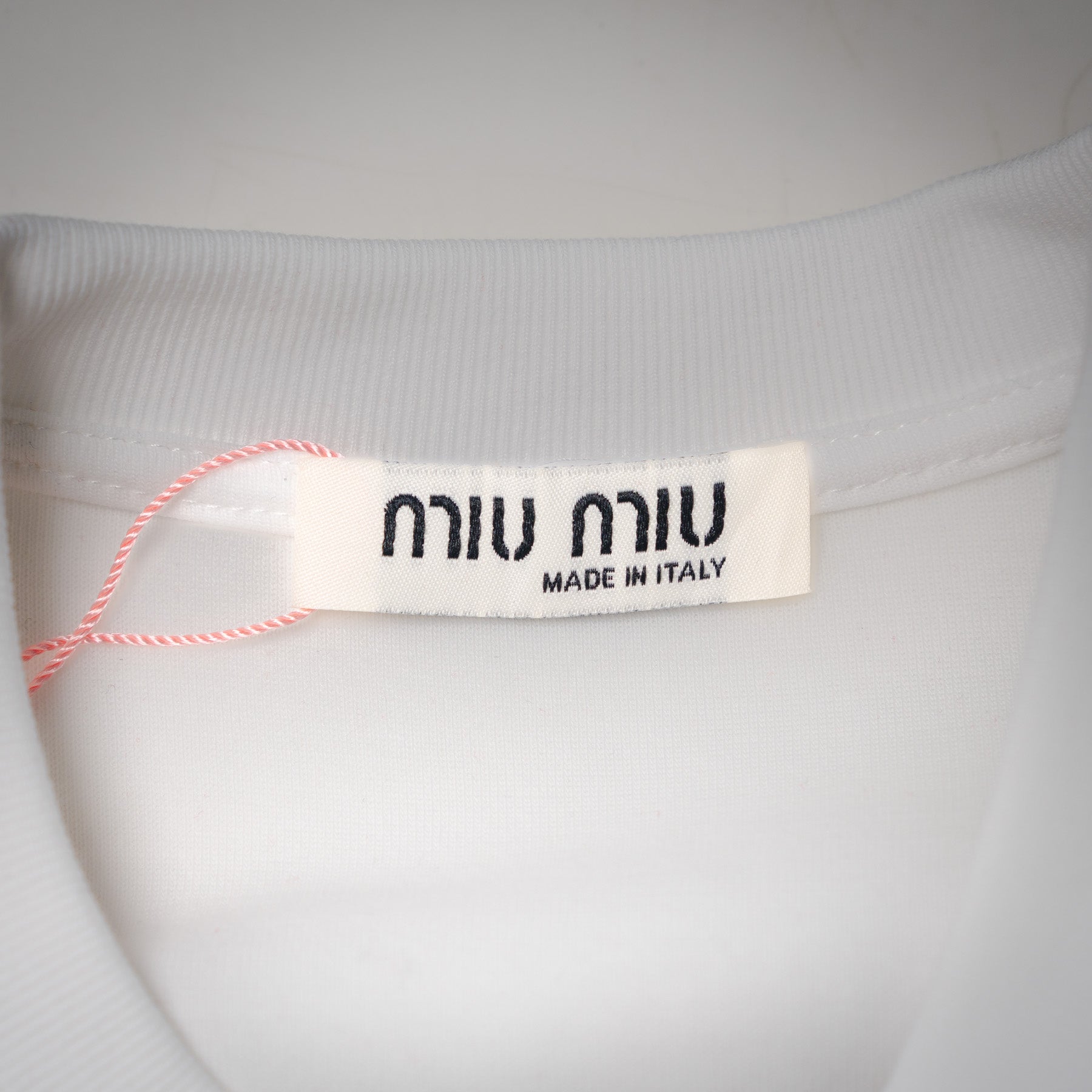 Miu 25fw jacquard sweatshirt