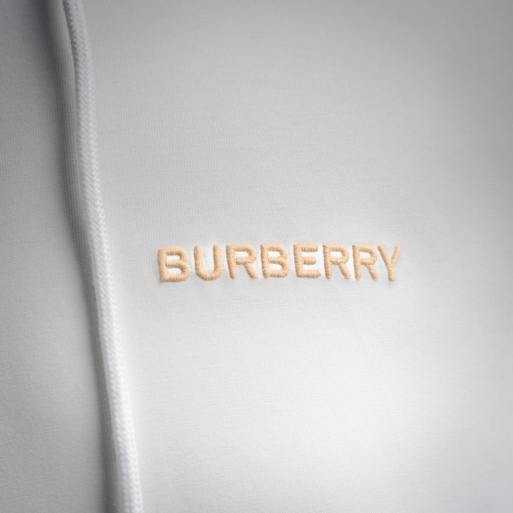 Burbery 25fw embroidered hoodie