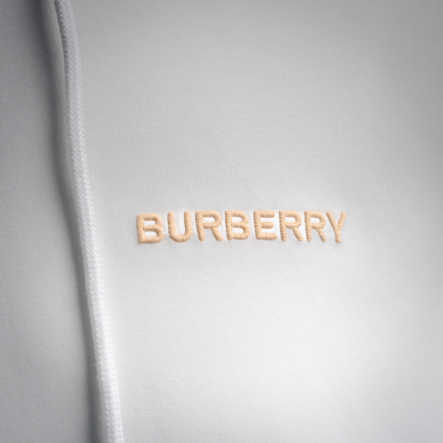 Burbery 25fw embroidered hoodie