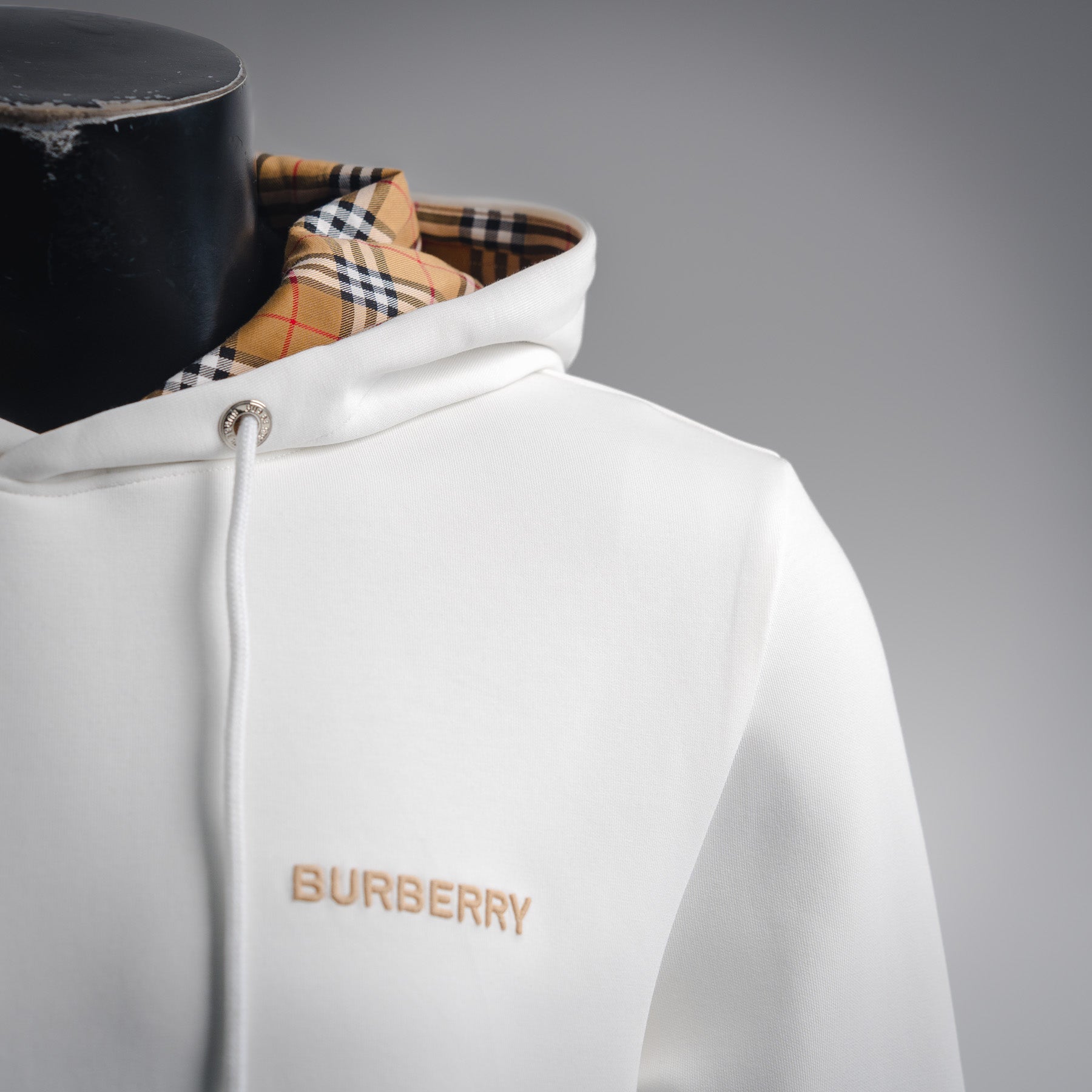 Burbery 25fw embroidered hoodie