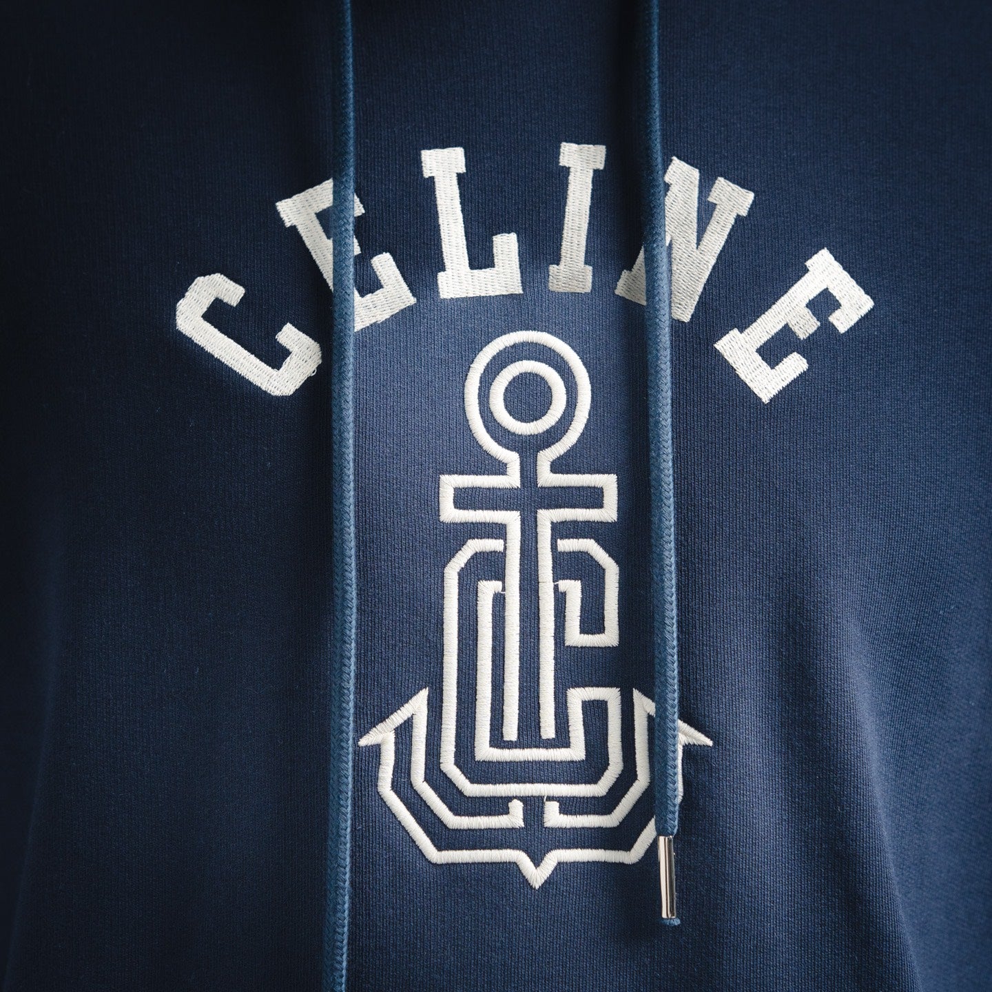 Cel 25fw embroidered hoodie