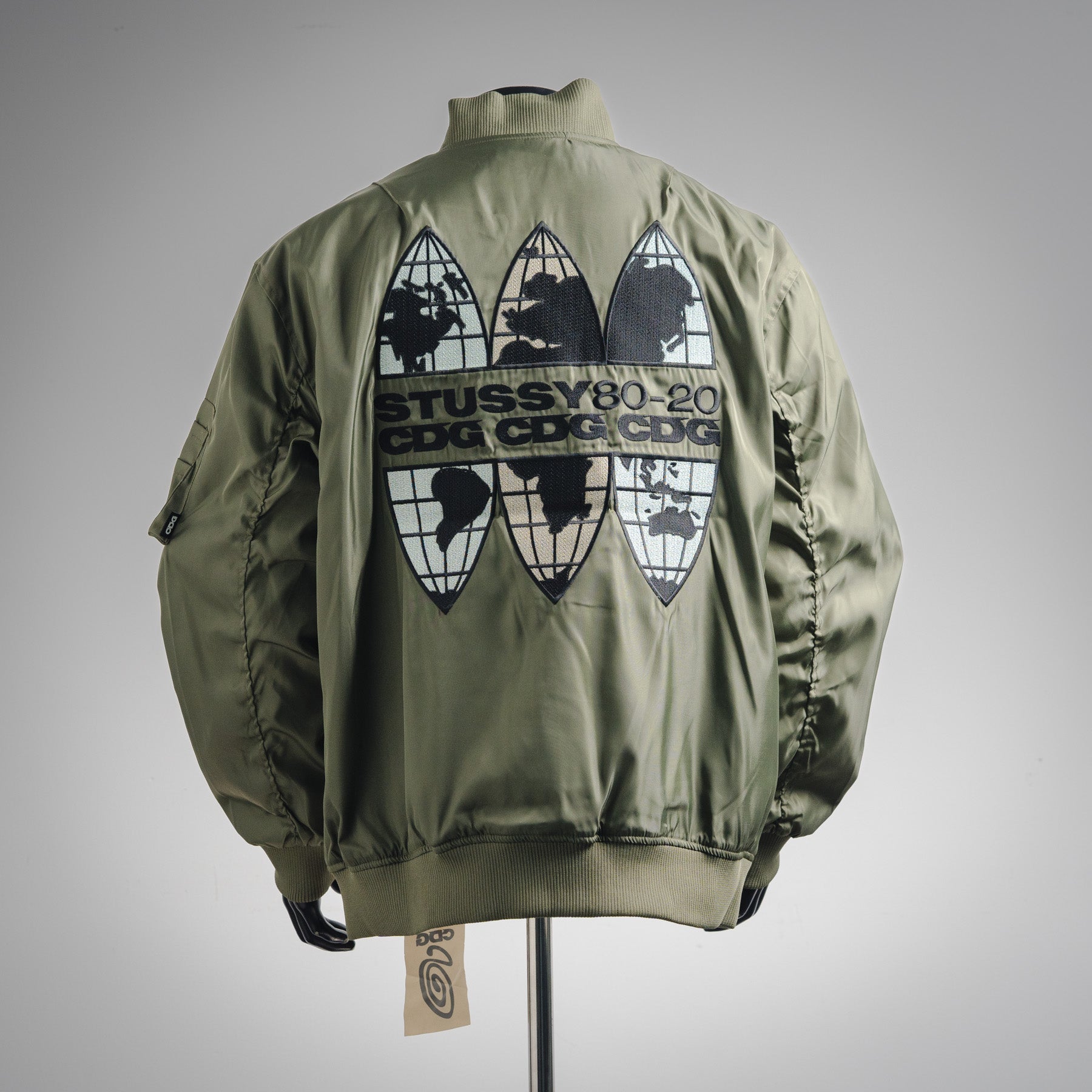Stussy 25fw embroidered jacket