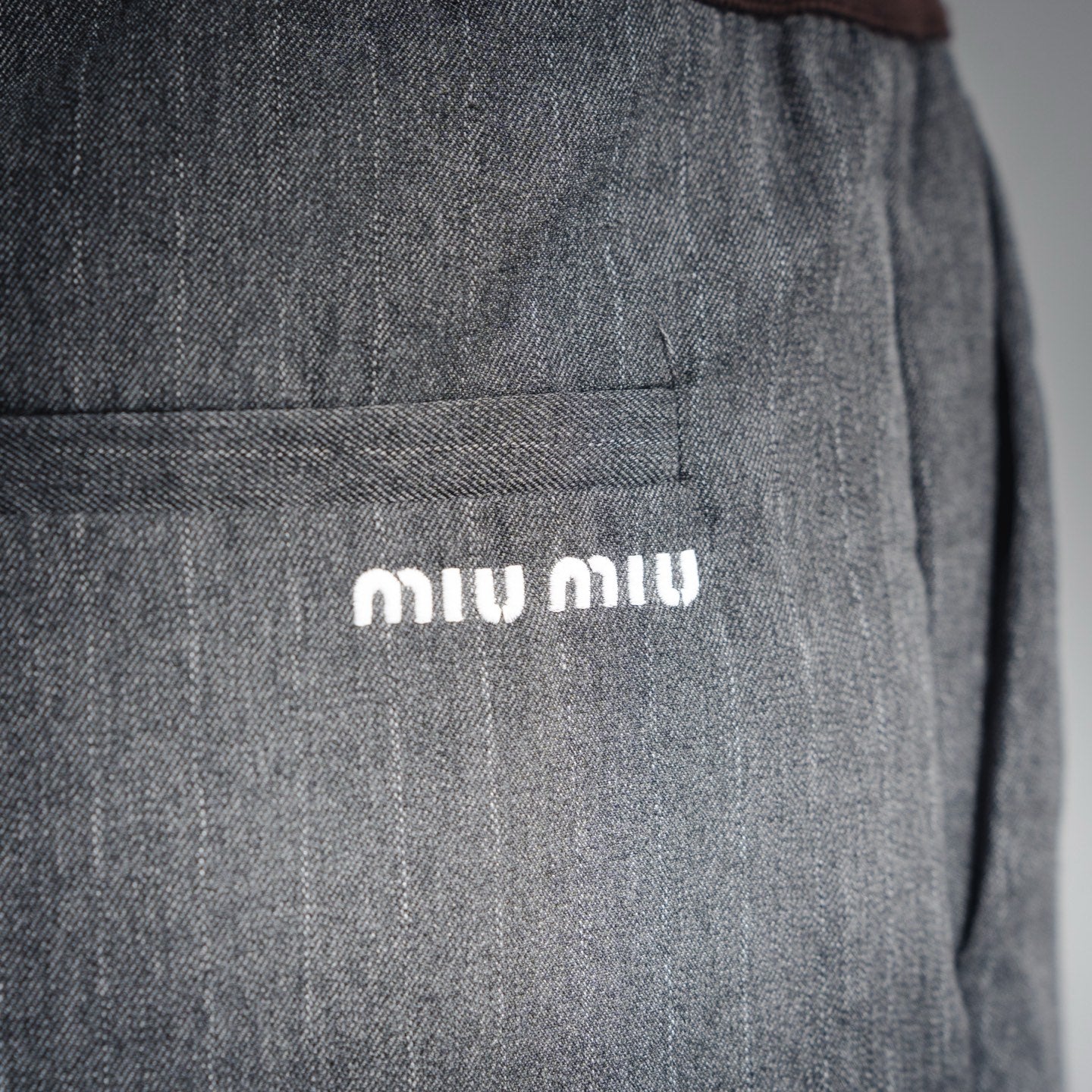 Miu 25fw casual pants