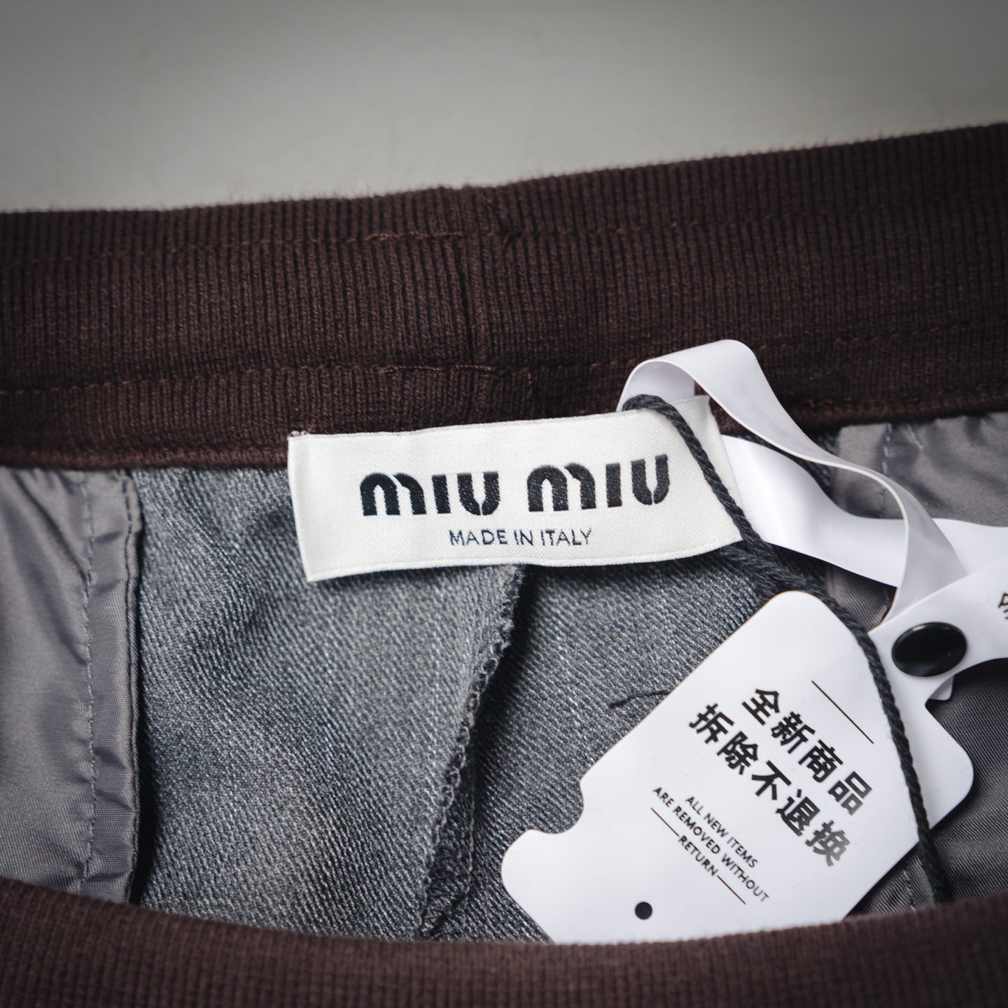 Miu 25fw casual pants
