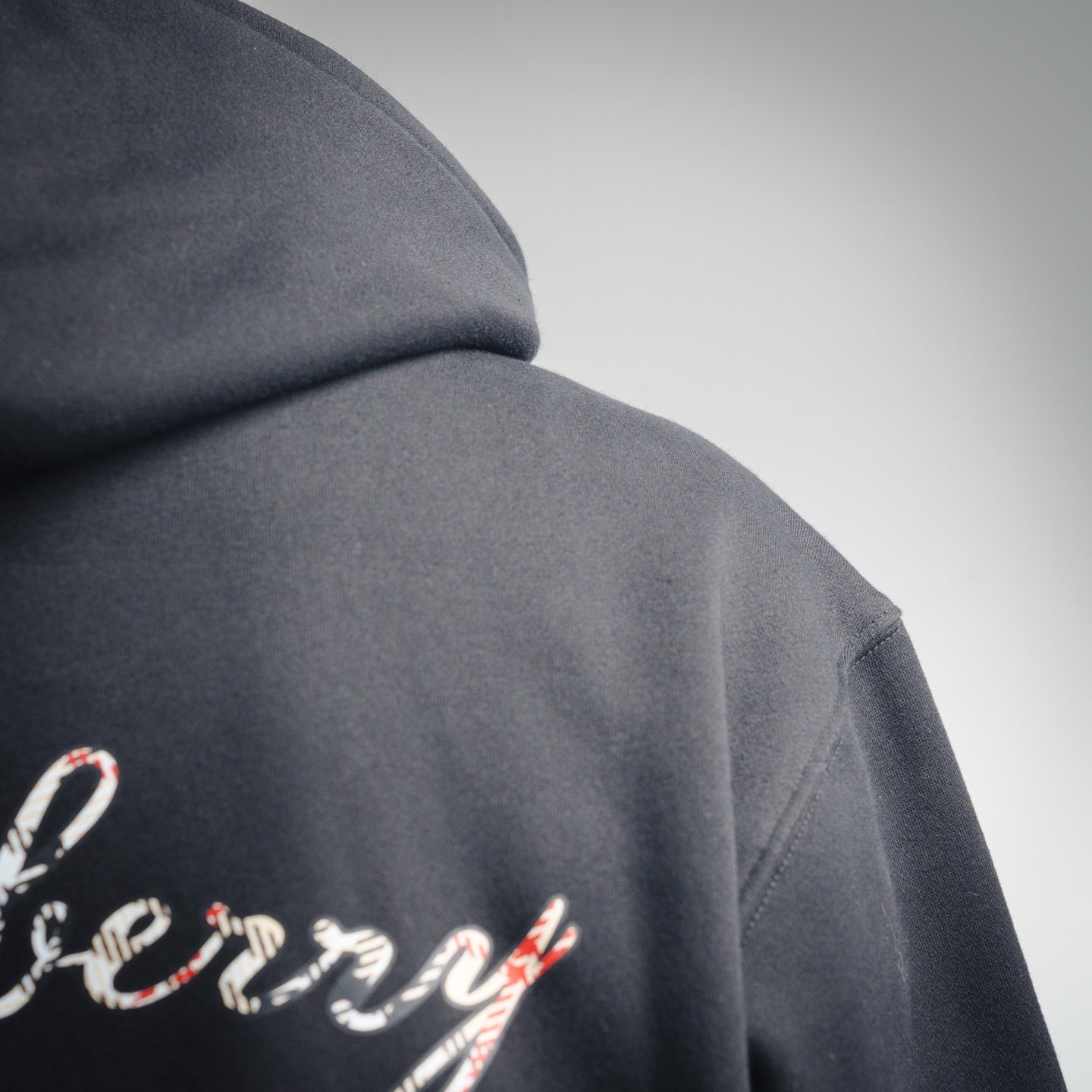 Burbery 25fw printed hoodie