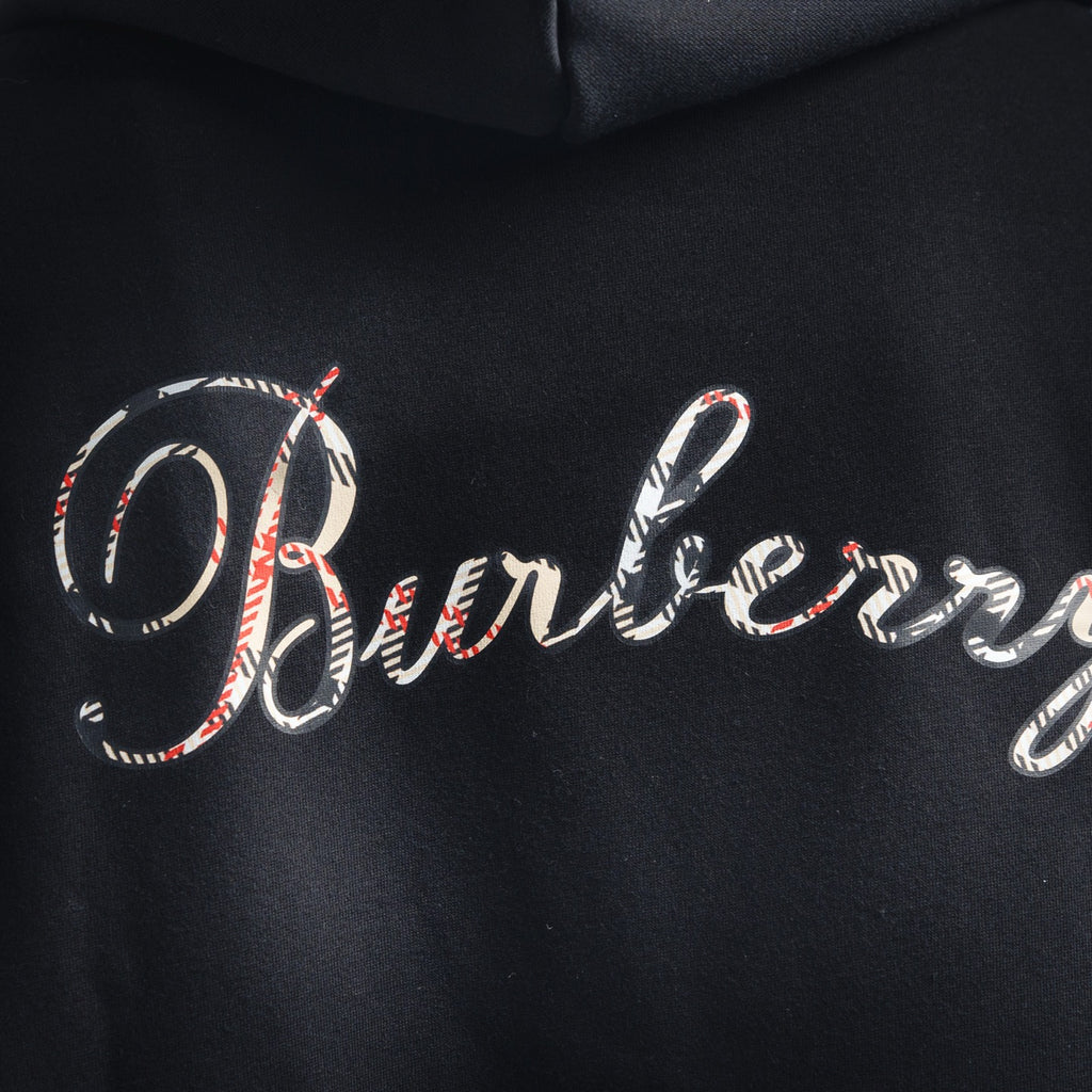 Burbery 25fw printed hoodie