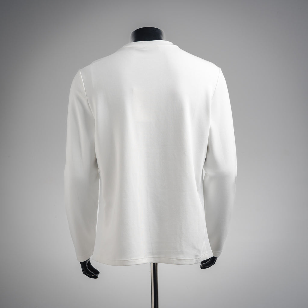 Mon 25fw embroidered sweatshirt