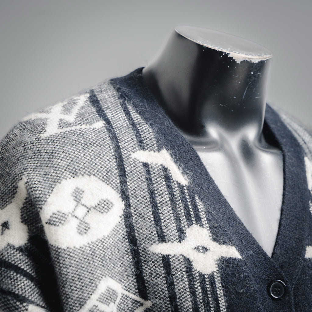 Louis 25fw jacquard cardigan