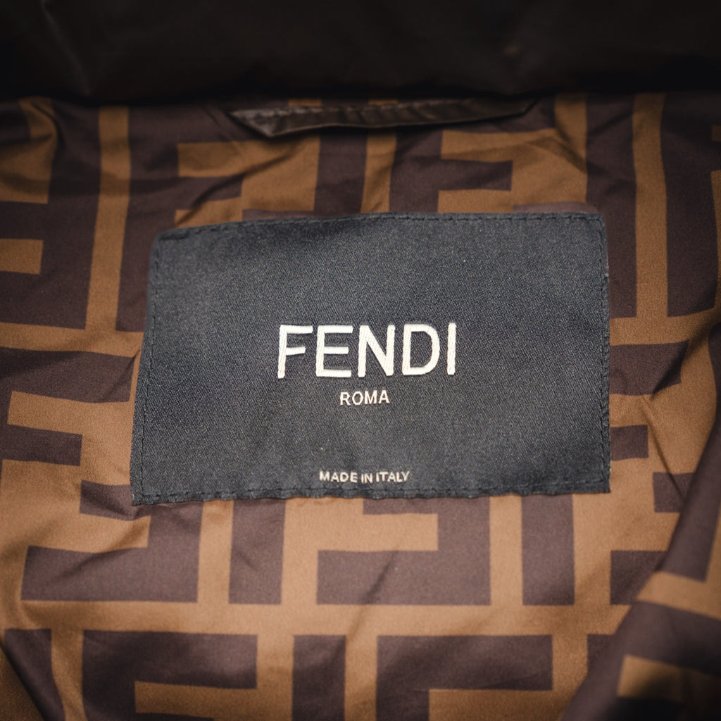 Fend 25fw splicing jacket