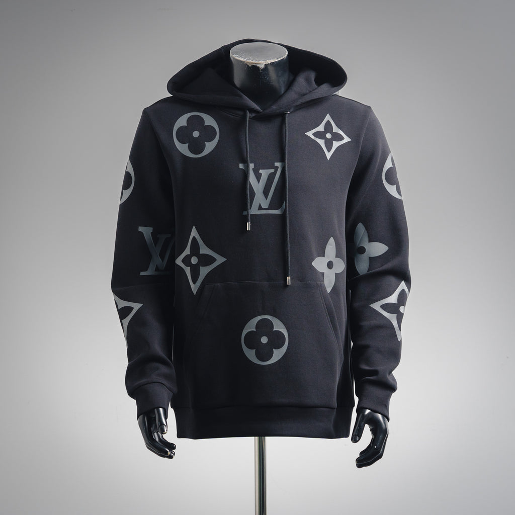 Louis 25fw printed hoodie