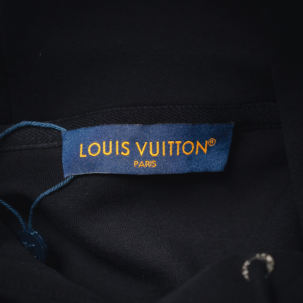 Louis 25fw printed hoodie