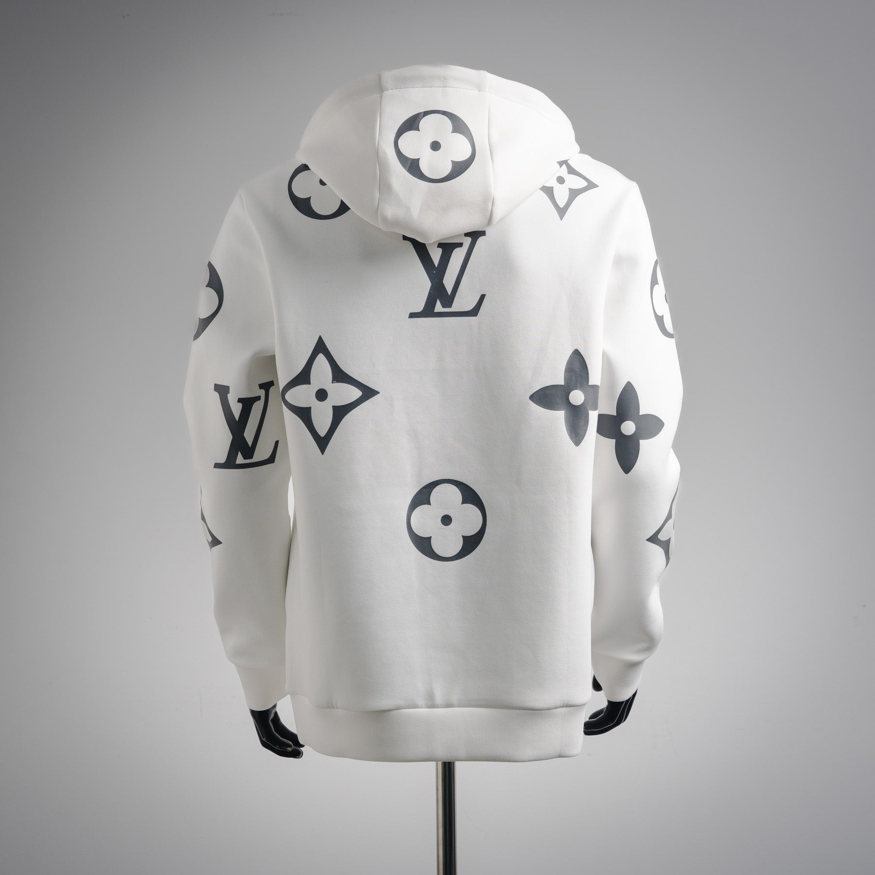 Louis 25fw printed hoodie