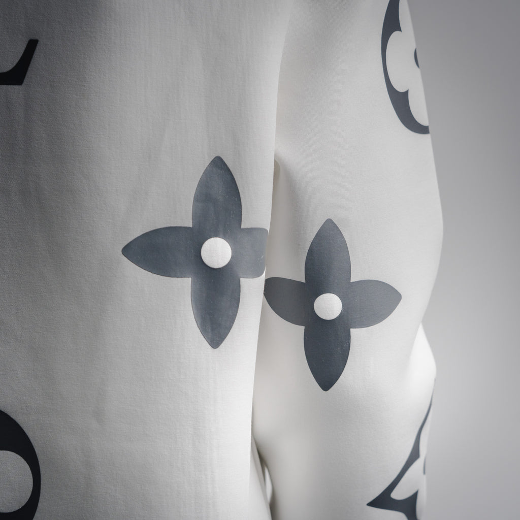 Louis 25fw printed hoodie