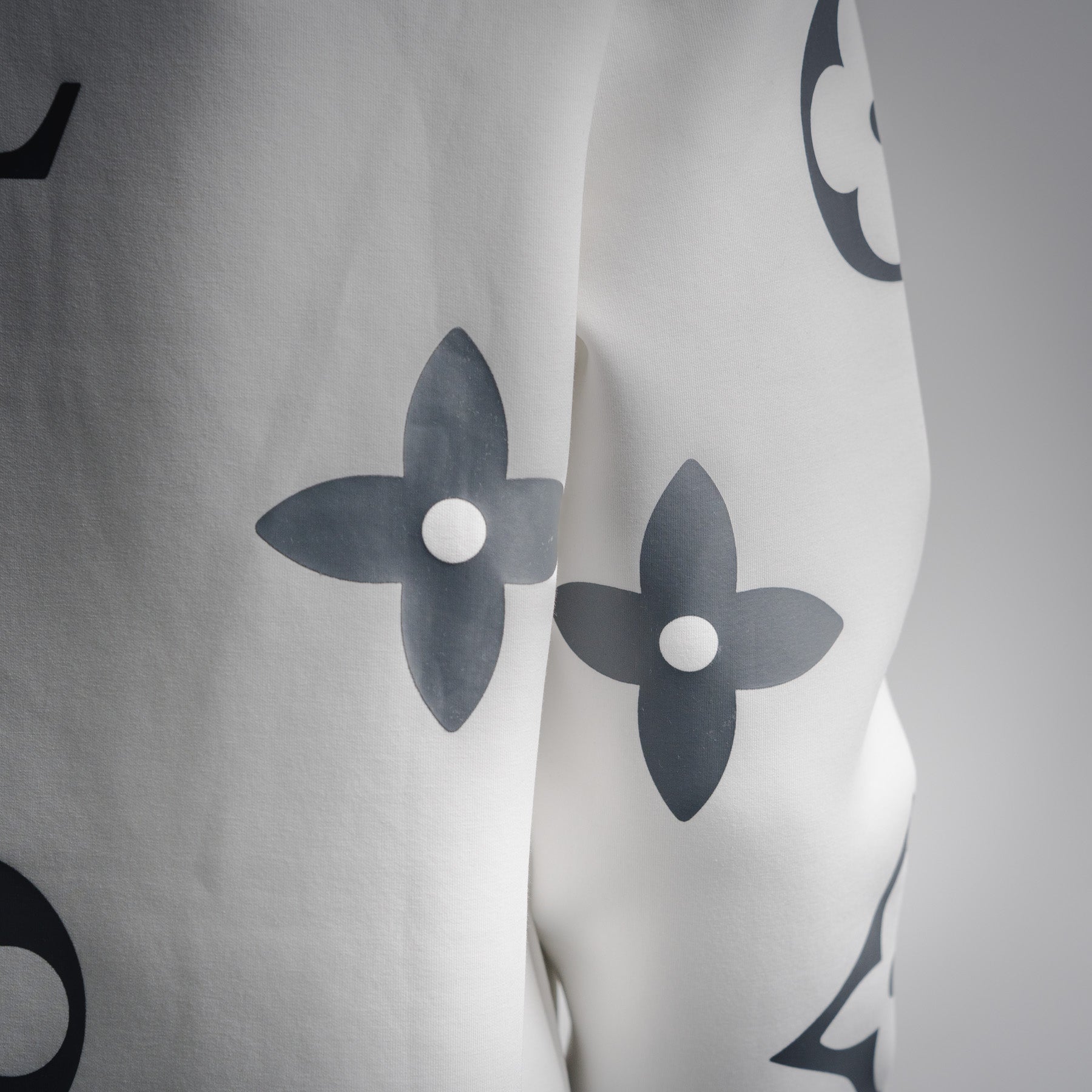 Louis 25fw printed hoodie