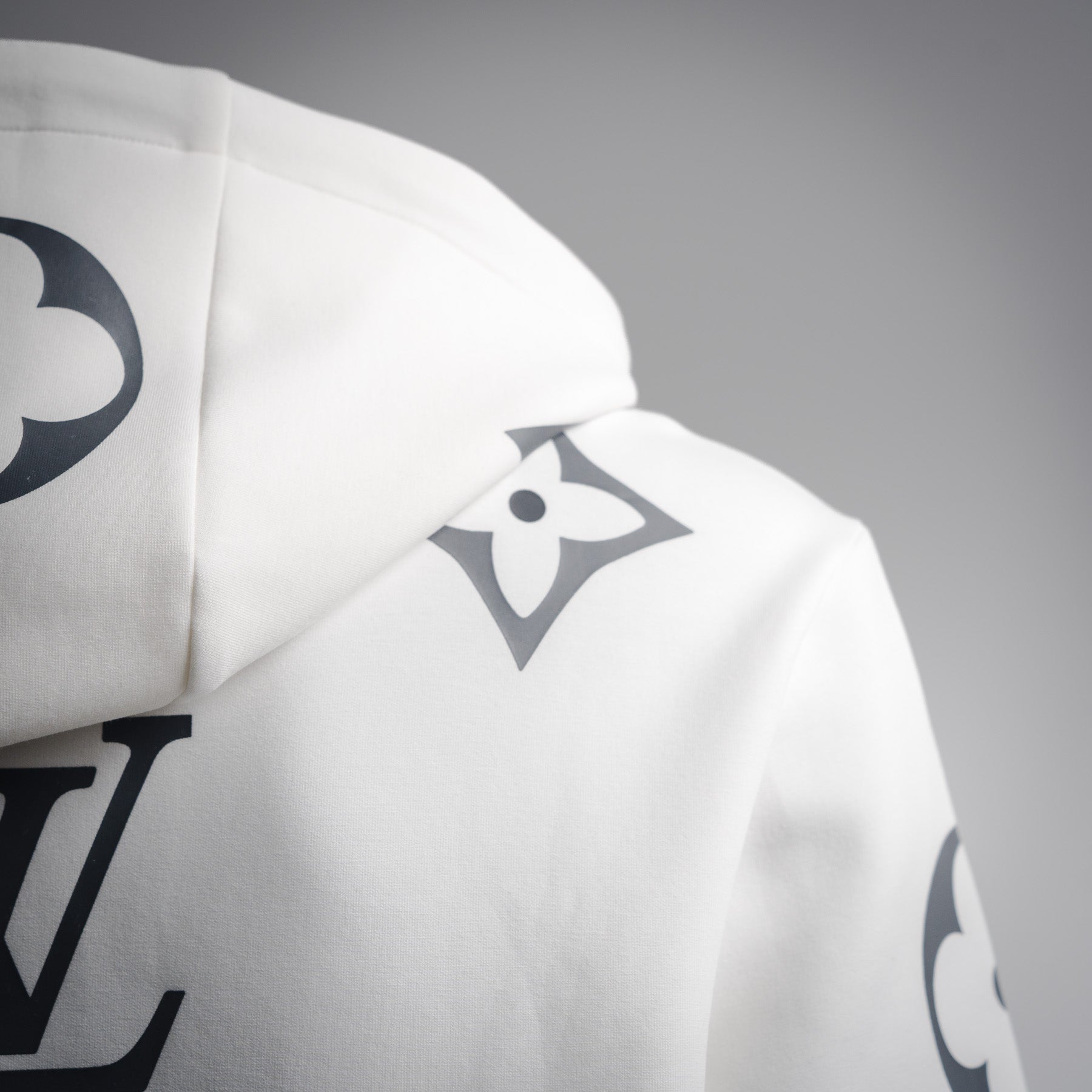 Louis 25fw printed hoodie