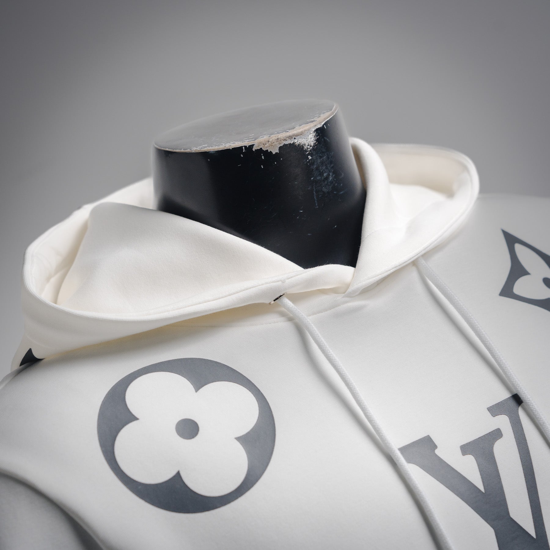 Louis 25fw printed hoodie