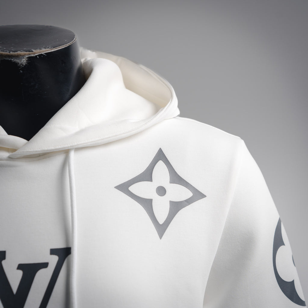 Louis 25fw printed hoodie