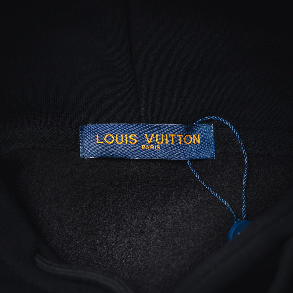 Louis 25fw printed hoodie
