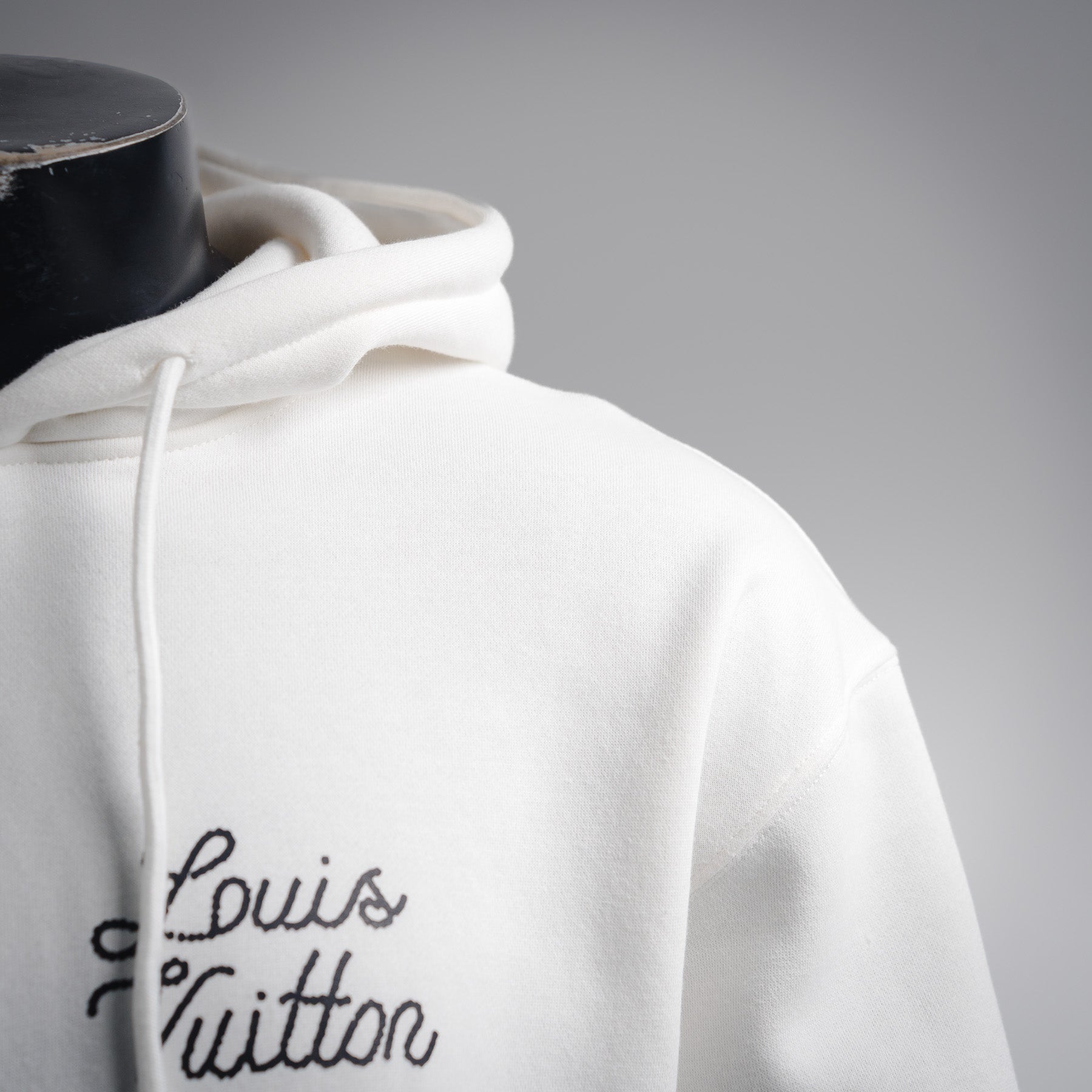 Louis 25fw printed hoodie