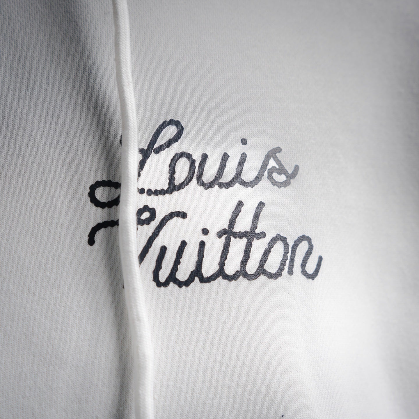 Louis 25fw printed hoodie