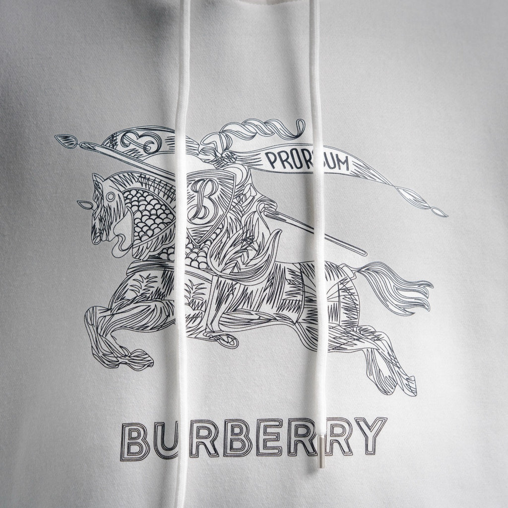 Burbery 25fw printed hoodie