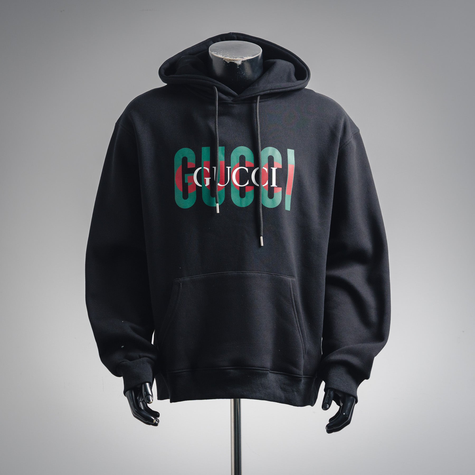 Guc 25fw printed hoodie