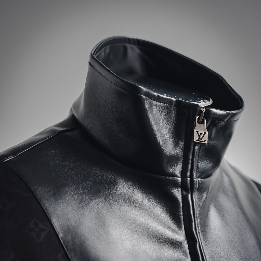 Louis 25fw leather jacket