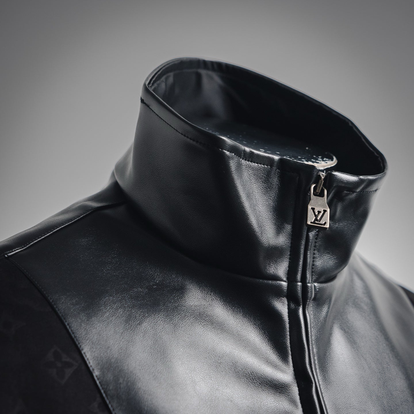 Louis 25fw leather jacket