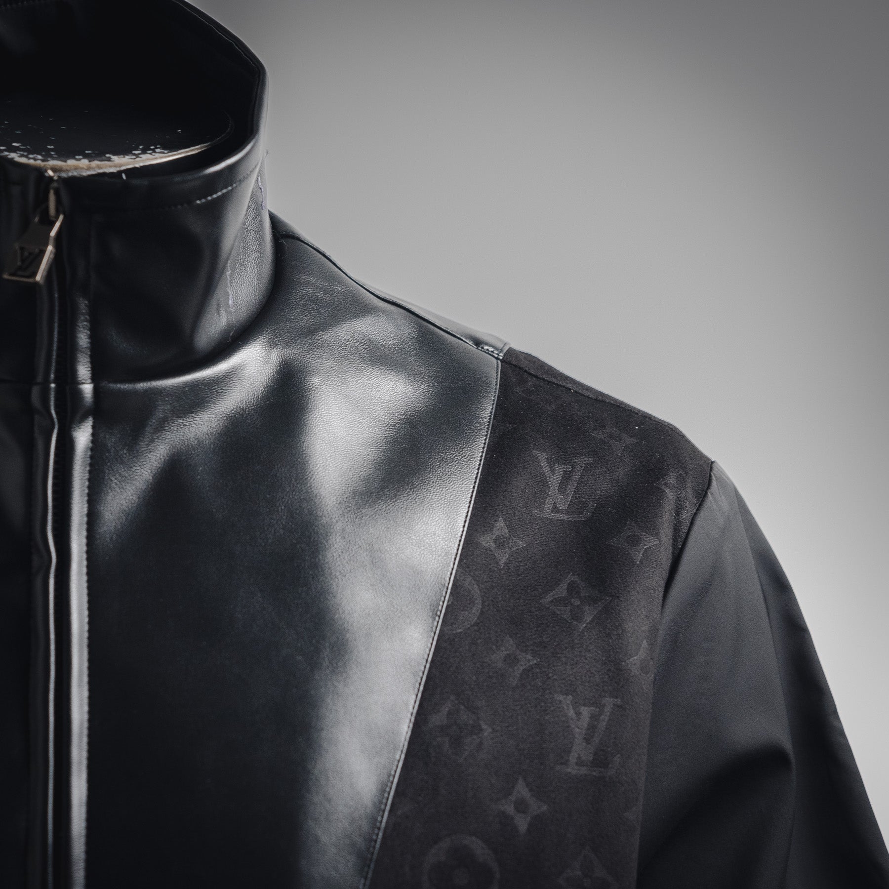 Louis 25fw leather jacket