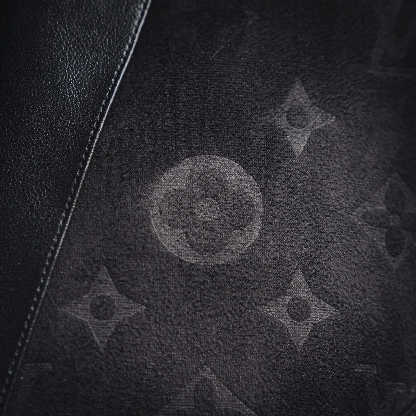 Louis 25fw leather jacket