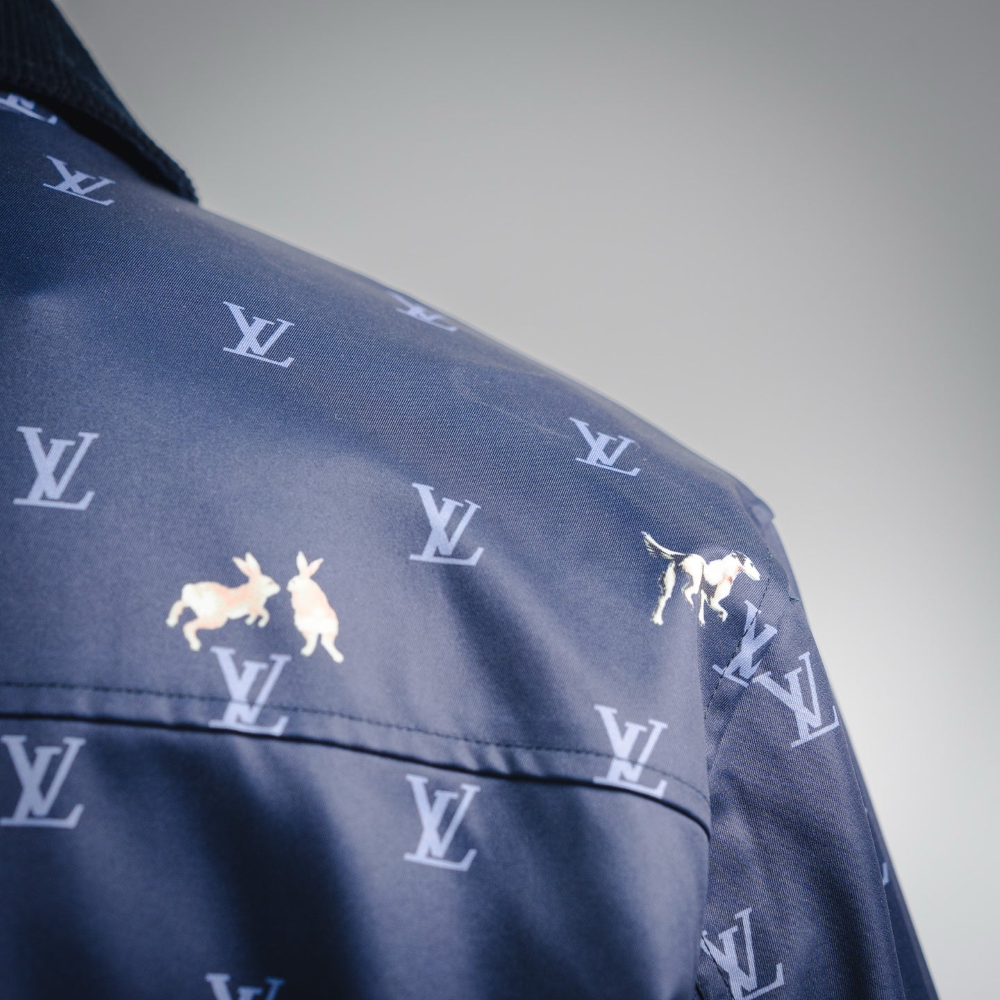 Louis 25fw printed jacket