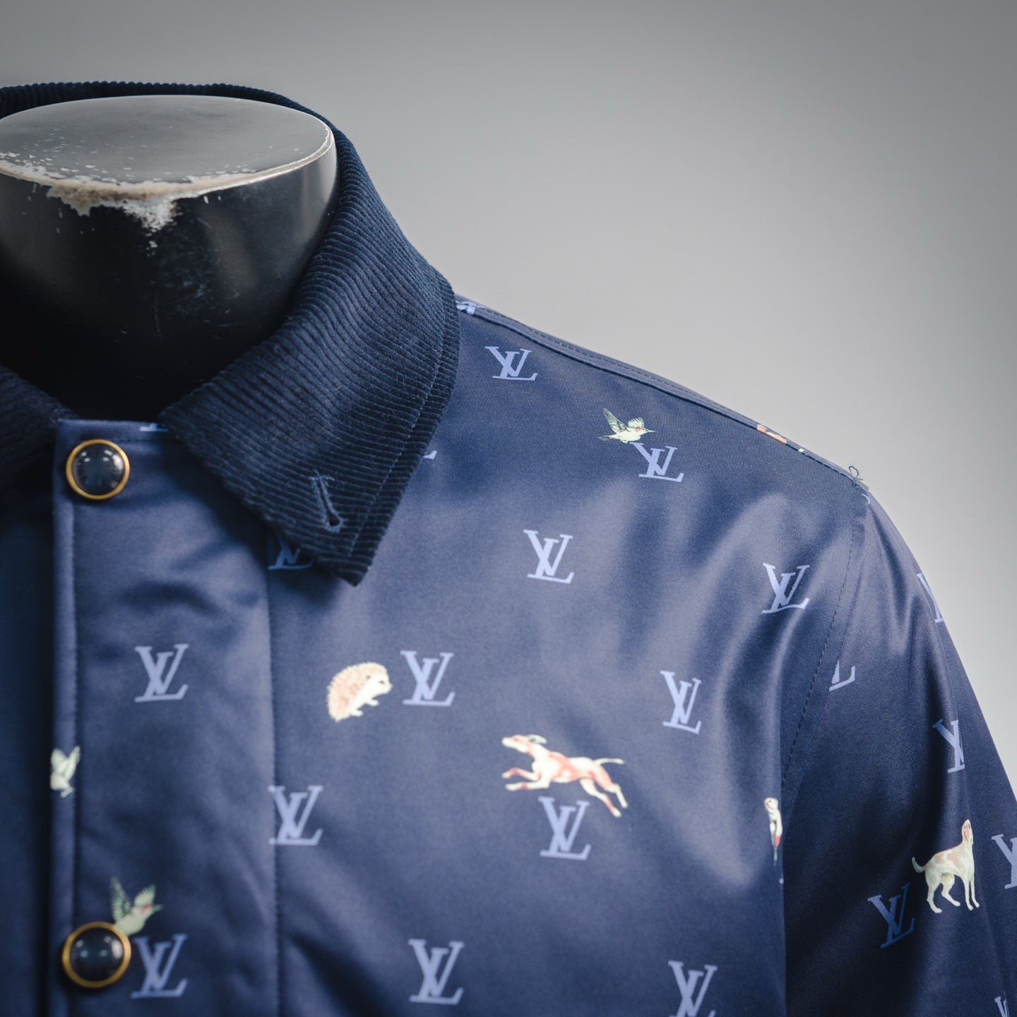 Louis 25fw printed jacket