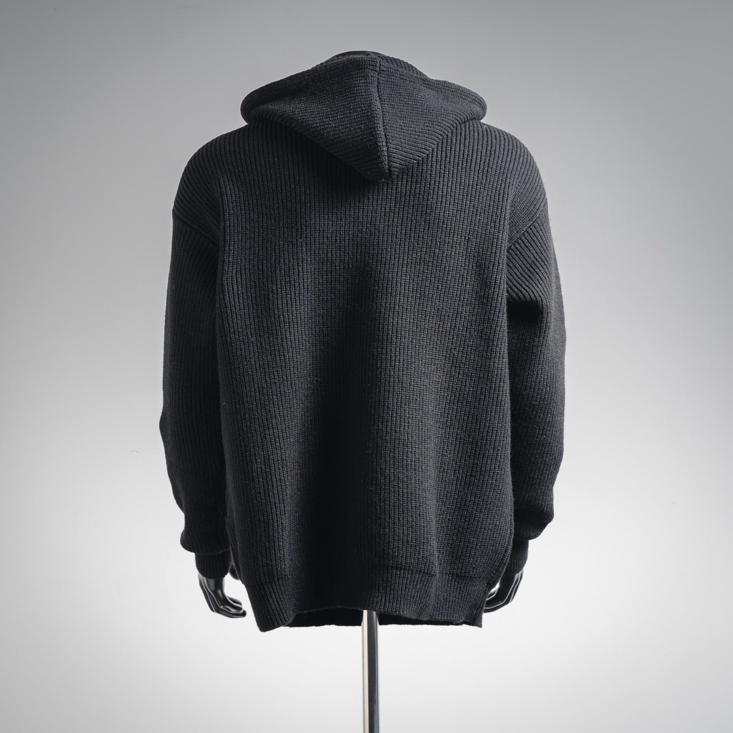 Cel 25fw knitted hoodie