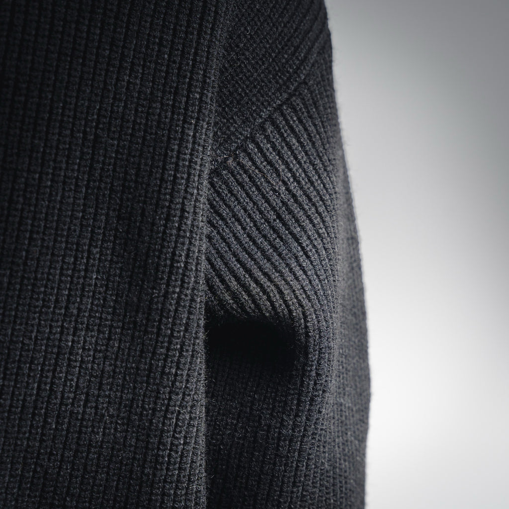 Cel 25fw knitted hoodie